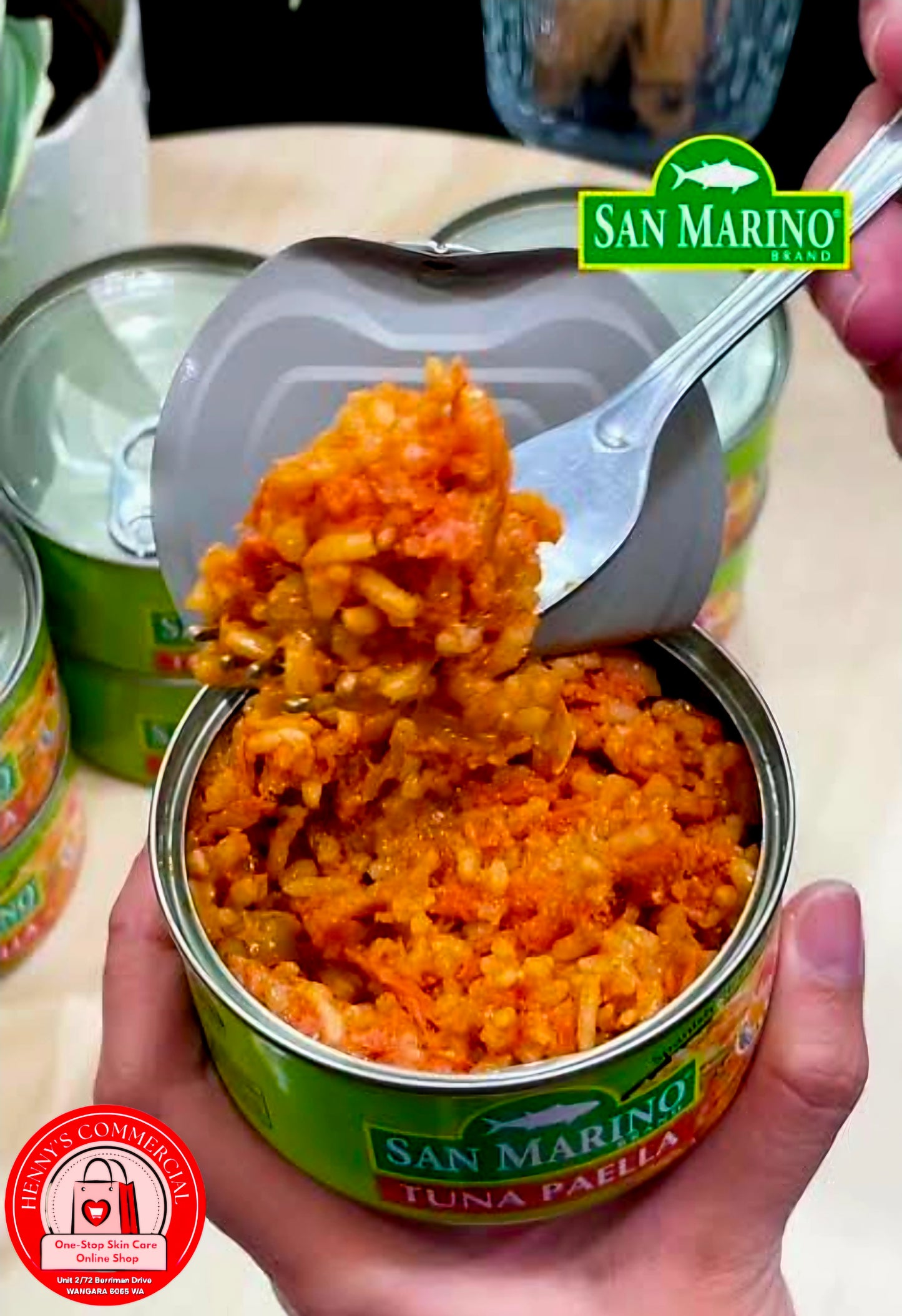 SAN MARINO TUNA PAELLA 180G