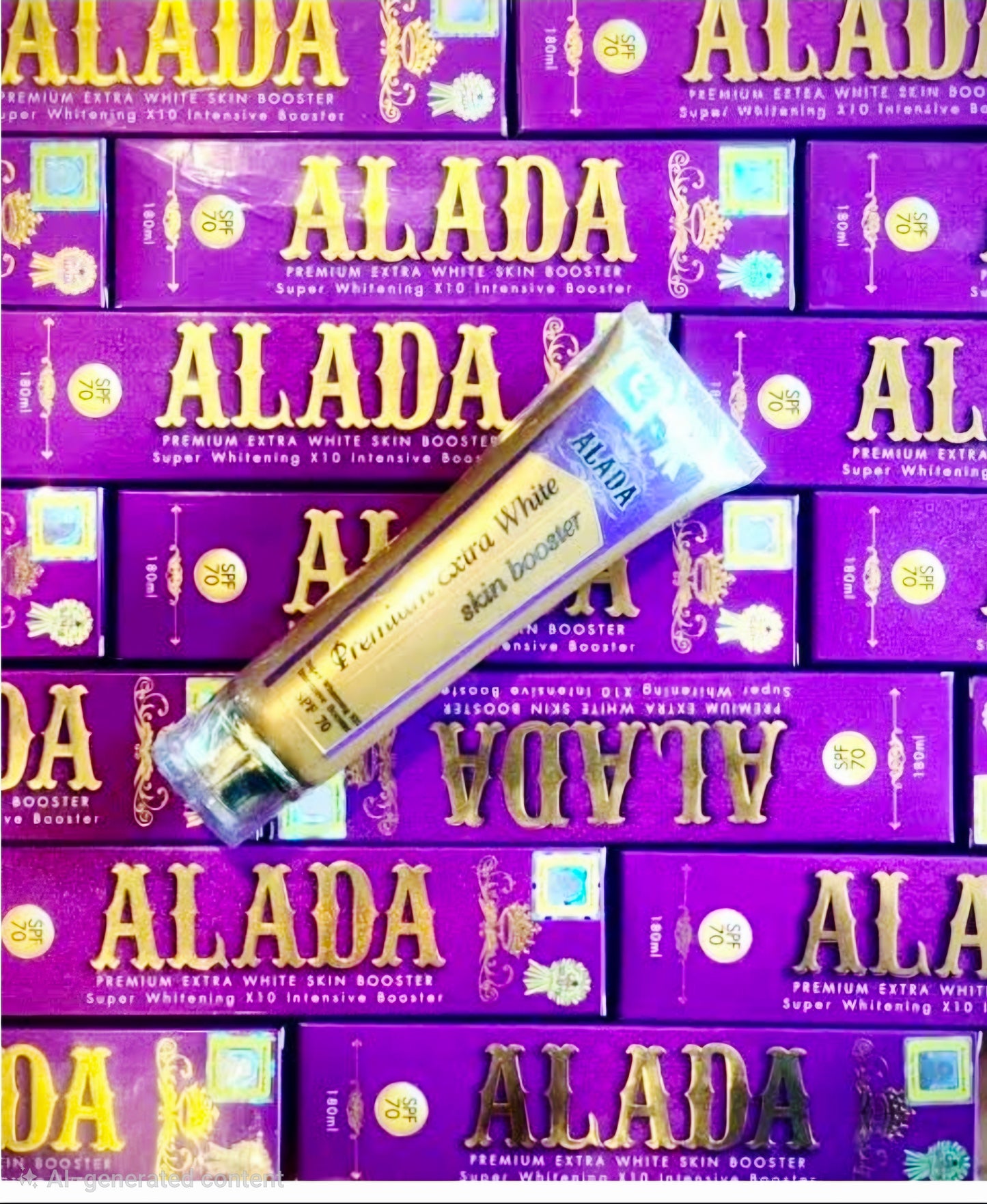 Alada PREMIUM EXTRA WHITE SKIN BOOSTER Super Whitening 10x Intensive Booster SPF70  200ml