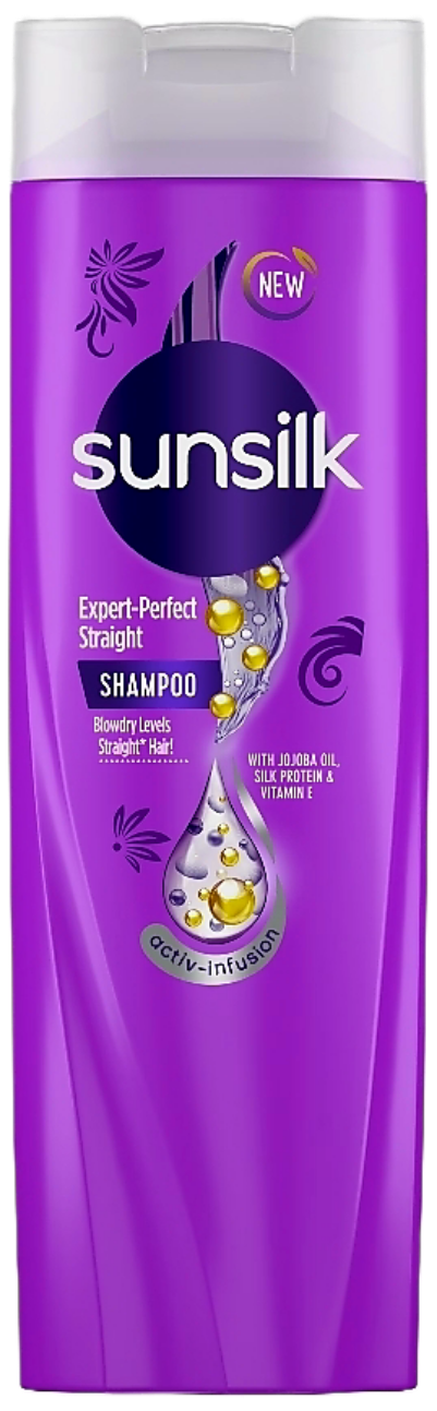 SUNSILK EXPERT-PERFECT STRAIGHT SHAMPOO 180ML
