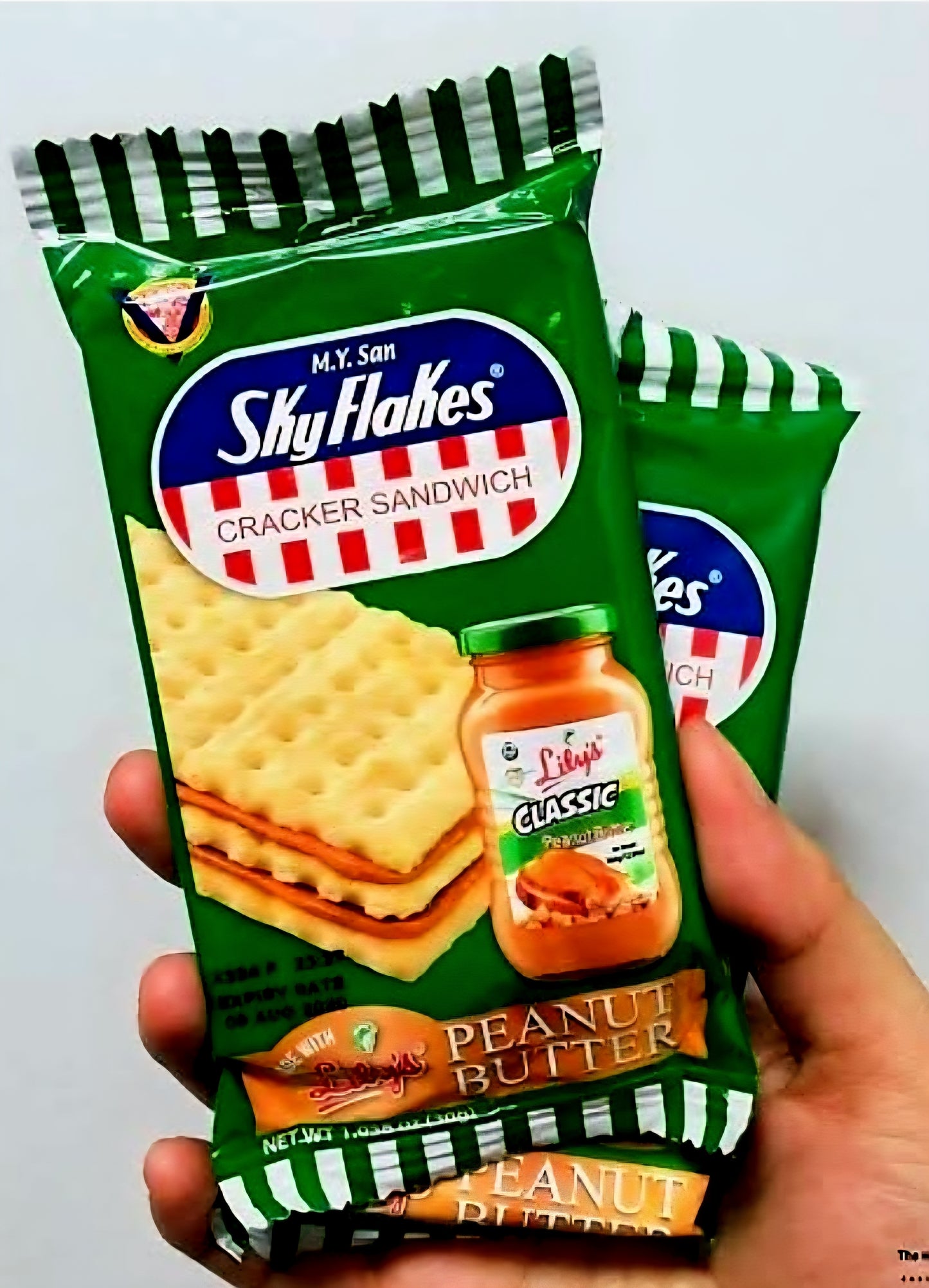 Skyflakes PEANUT BUTTER 150g (5 Individually Wrap)