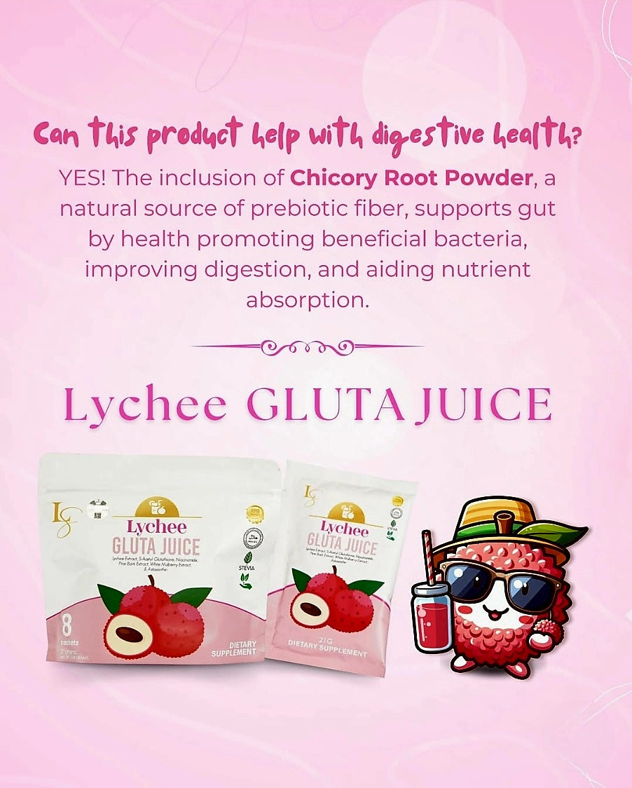Luxe Slim LYCHEE GLUTA Juice 22g×8 Sachets