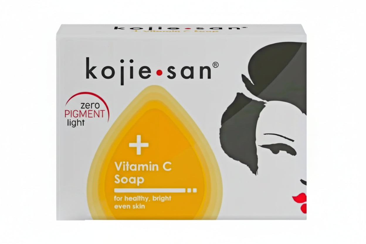 Kojie San VITAMIN C SOAP Zero Pigment Light 100g (YELLOW)