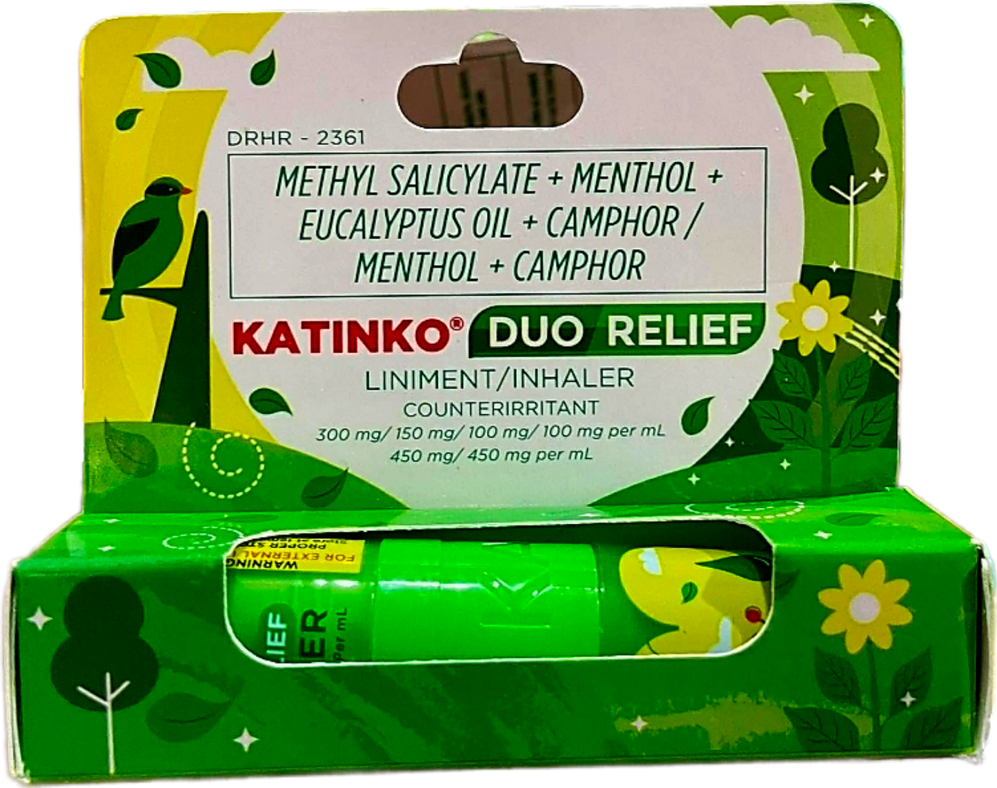 KATINKO CLASSIC DUO-RELIEF LINIMENT + INHALER IN ONE