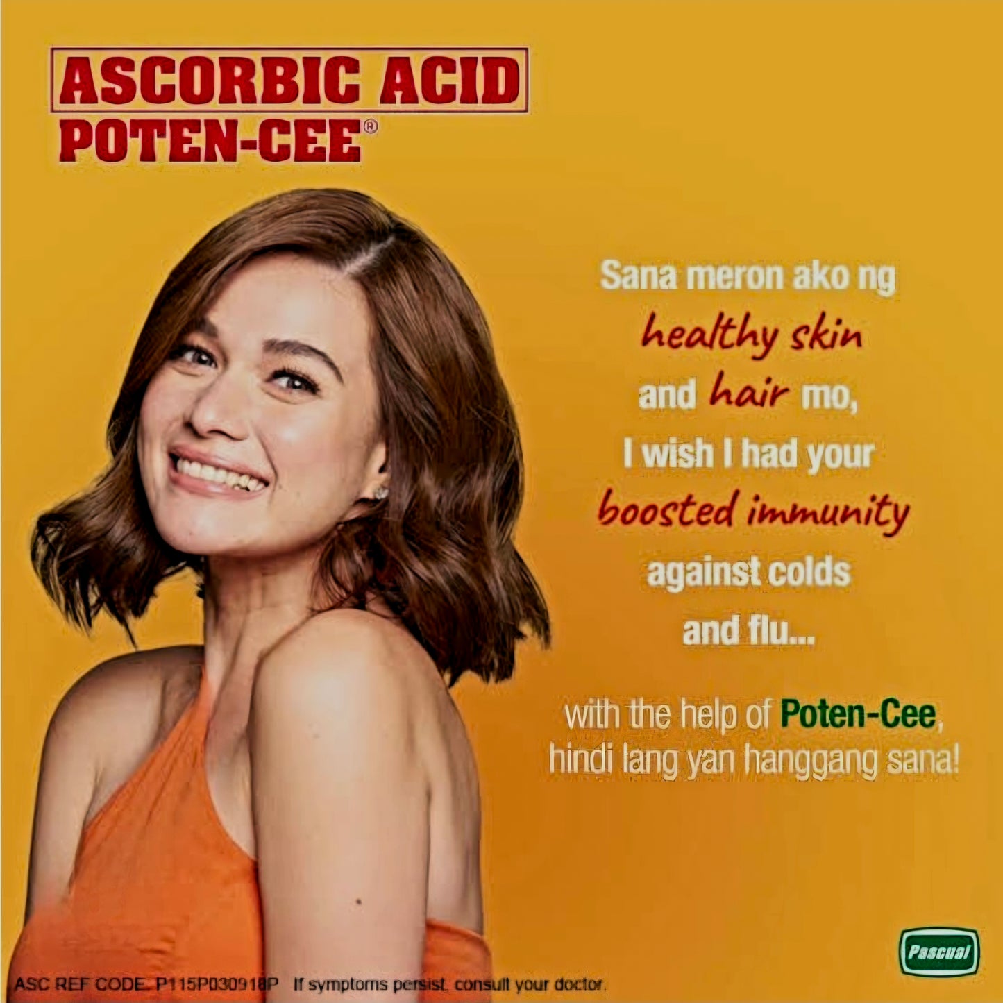 POTEN-CEE FORTE Ascorbic Acid 1000mg Vitamin-C 10-Tablets TRAVEL PACK