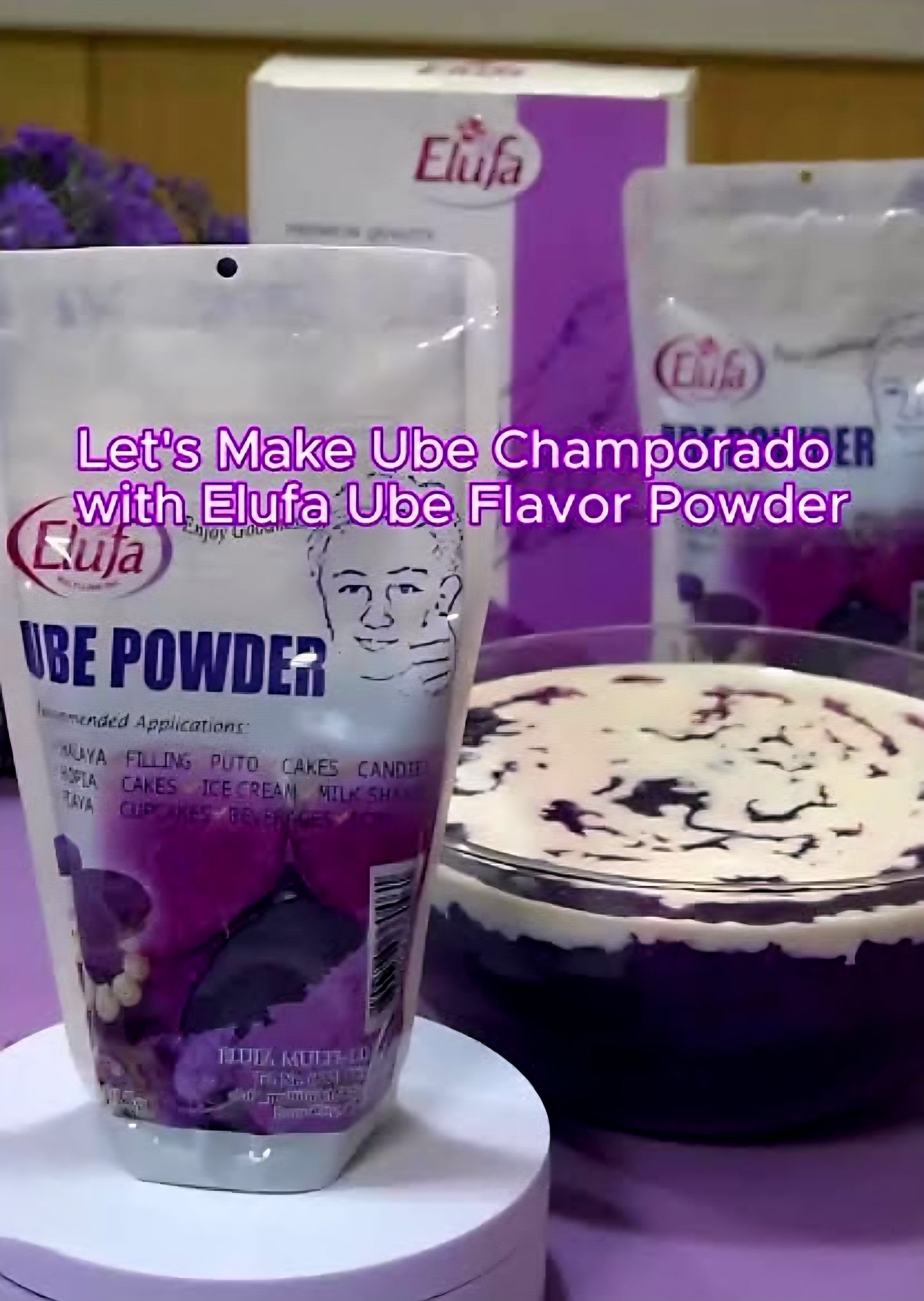 Elufa Brand PURE UBE POWDER 115g Pouch