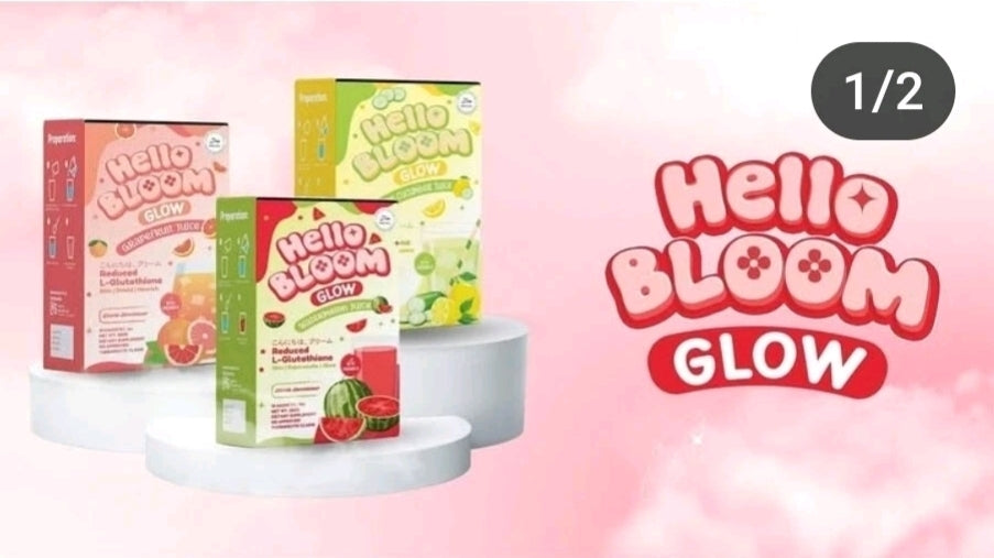 Hello Bloom Glow GRAPEFRUIT JUICE 18g×10's