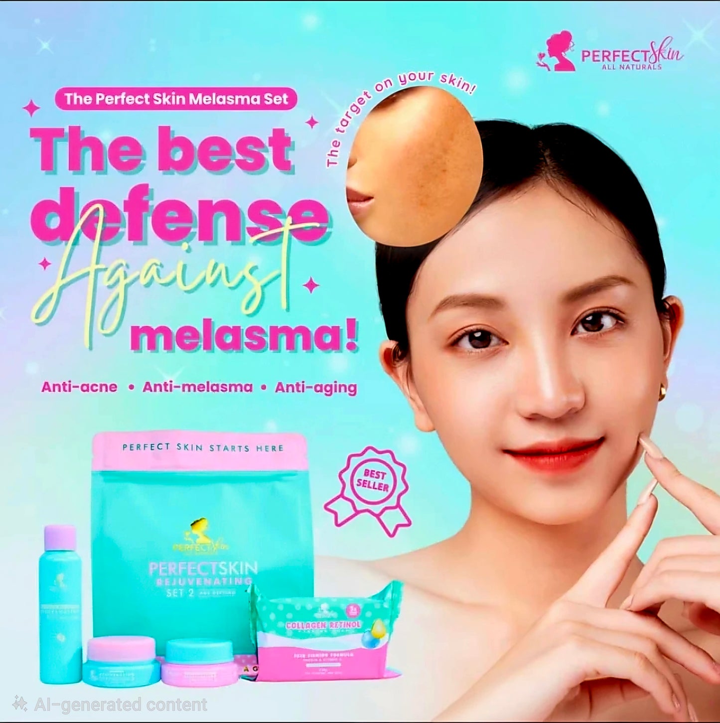 Perfect Skin REJUVENATING SET#2 Melasma & Age-Defying Set