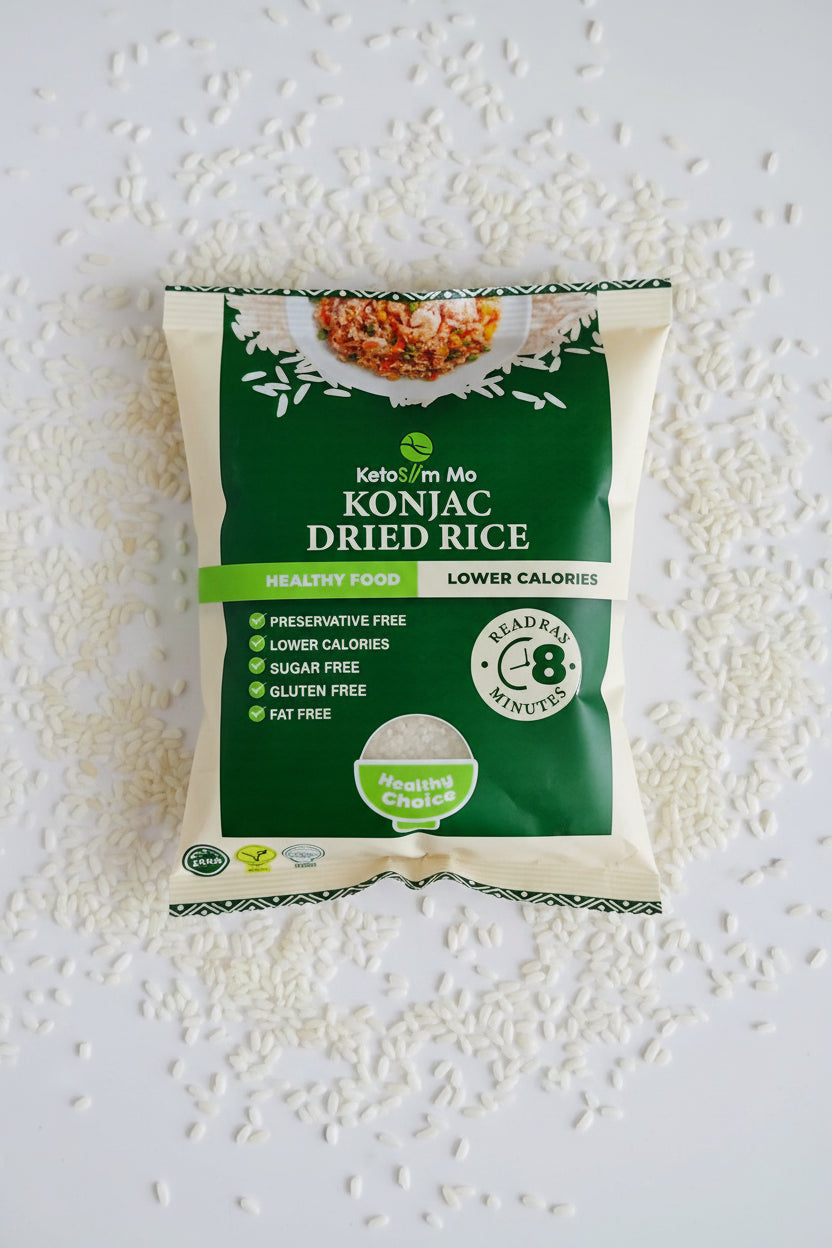 KETOSLIM'MO KONJAC DRIED SHIRATAKI RICE 100G (09/06/28)