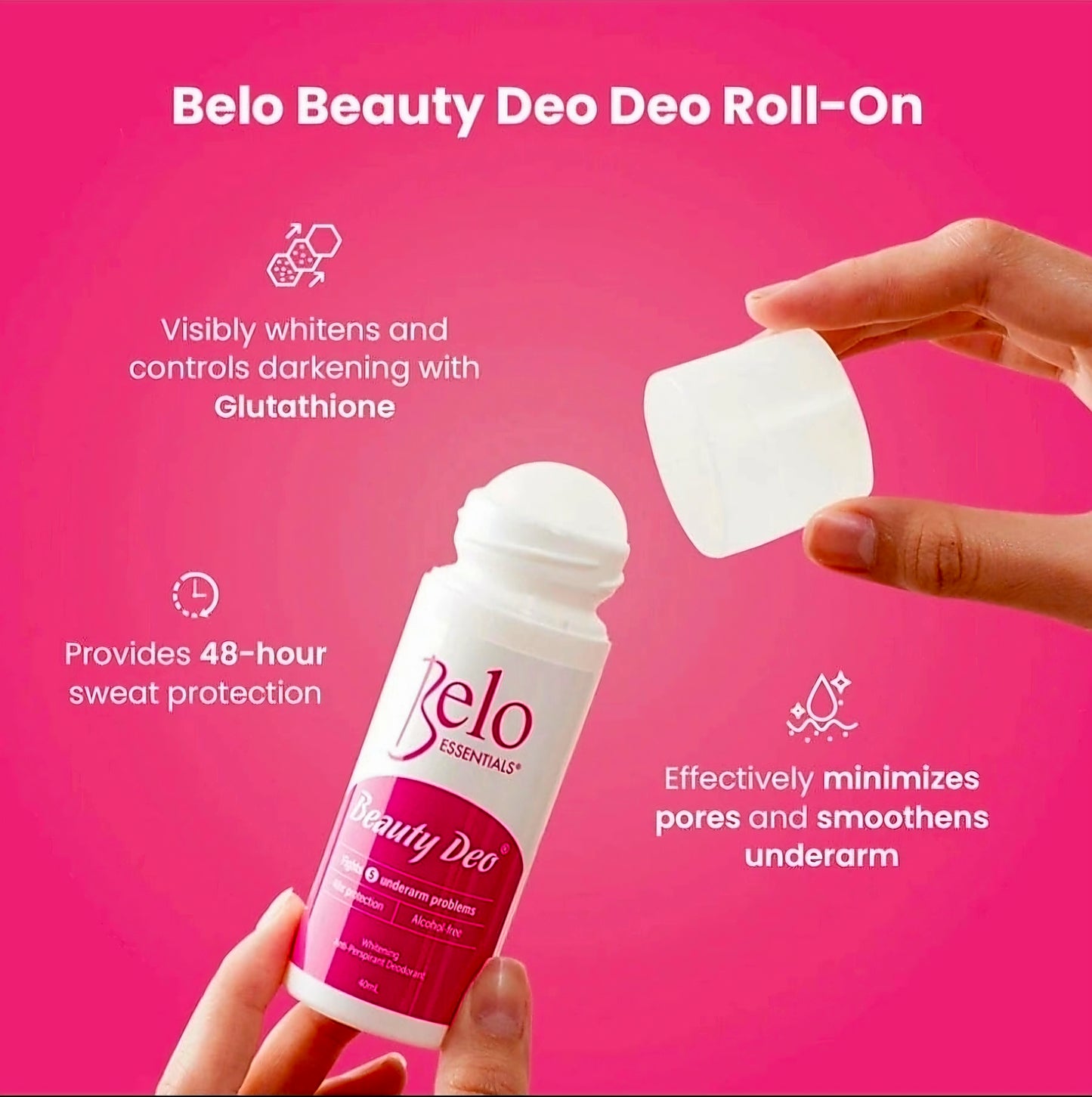 BELO ESSENTIALS Beauty Deo Deodorant 40ml
