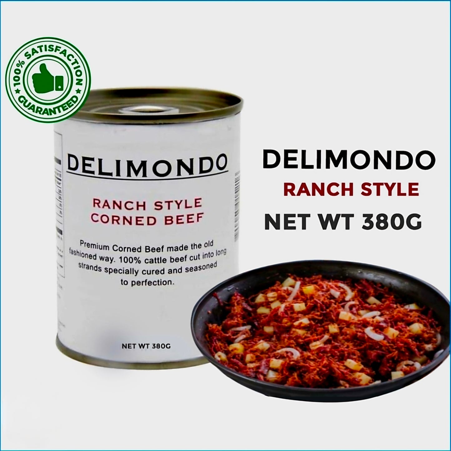 Delimondo RANCH STYLE CORNED BEEF 380g LARGE