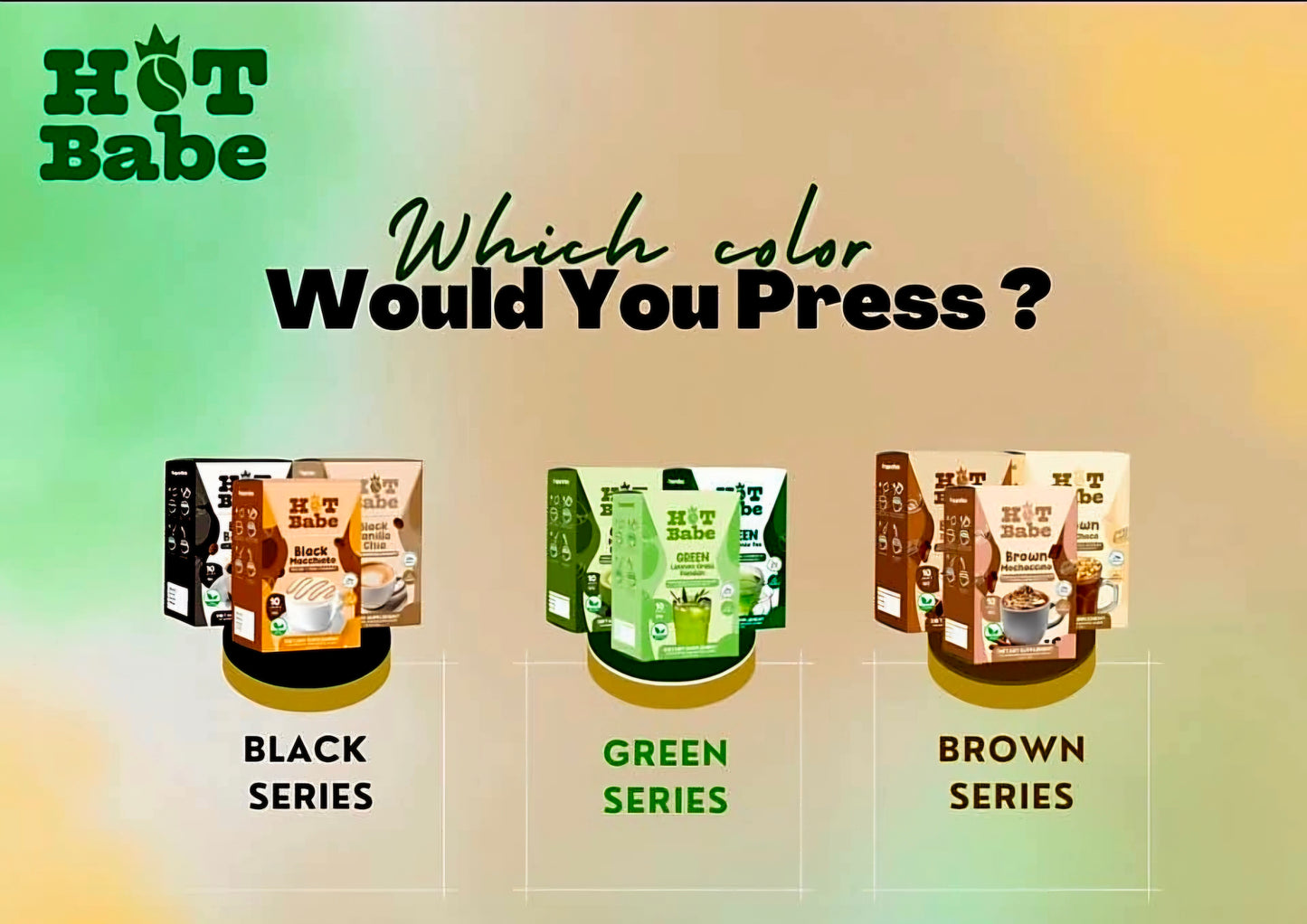 Hot Babe by Kiray Celis GREEN PISTACHIO MATCHA LATTE 18g×10sachets (GREEN  SERIES)