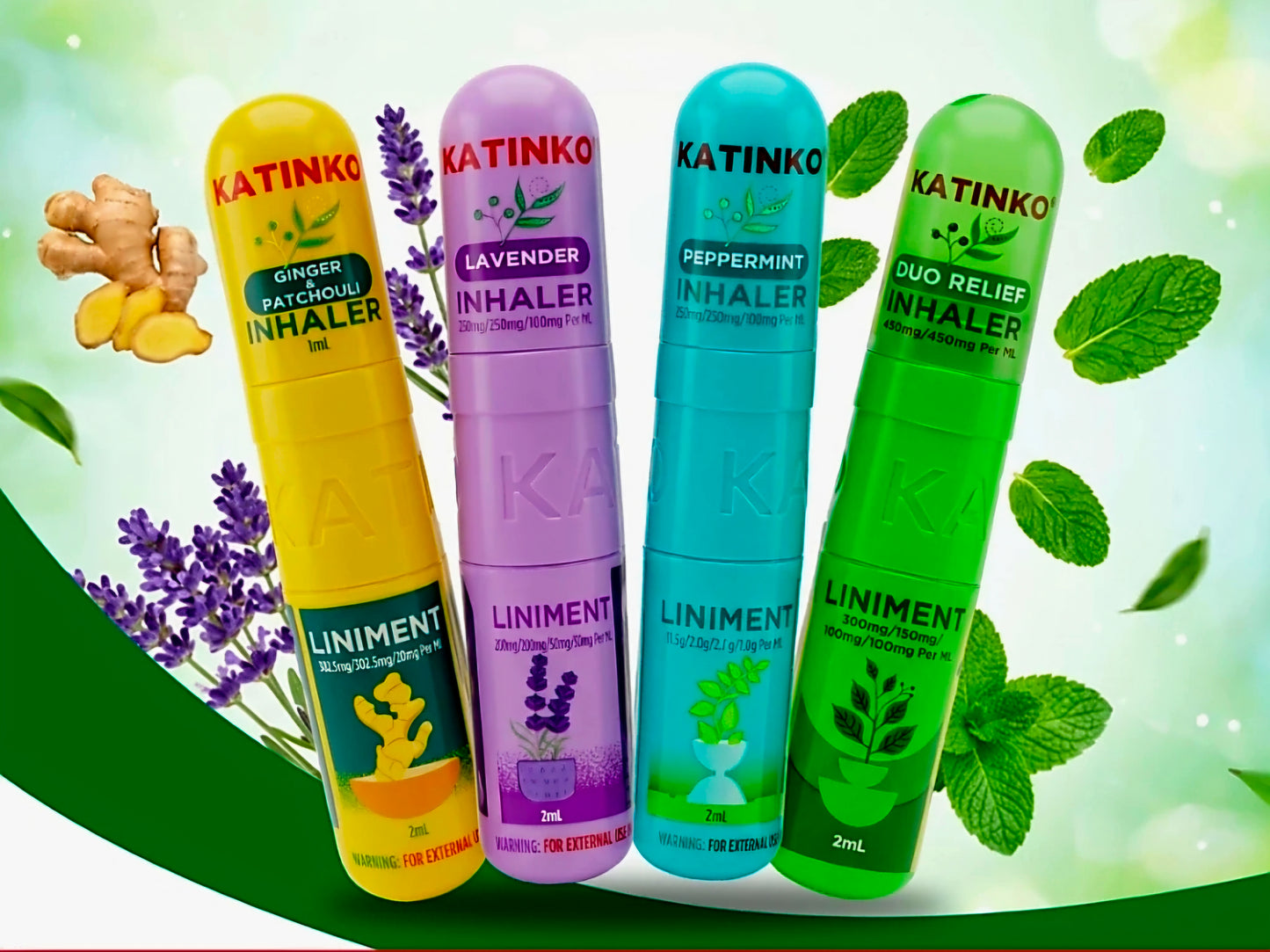 KATINKO CLASSIC DUO-RELIEF LINIMENT + INHALER IN ONE
