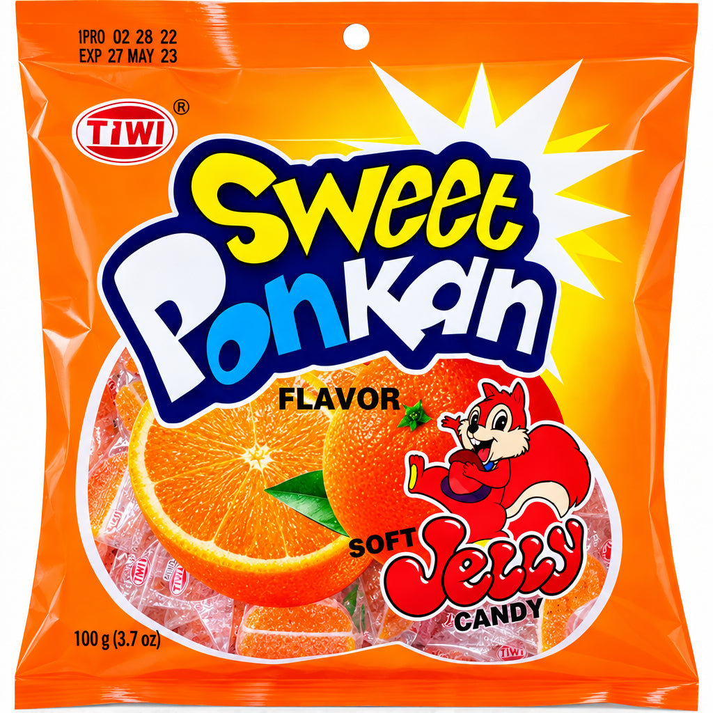 TIWI SWEET PONKAN JELLY CANDY 30-PCS (16/01/28)
