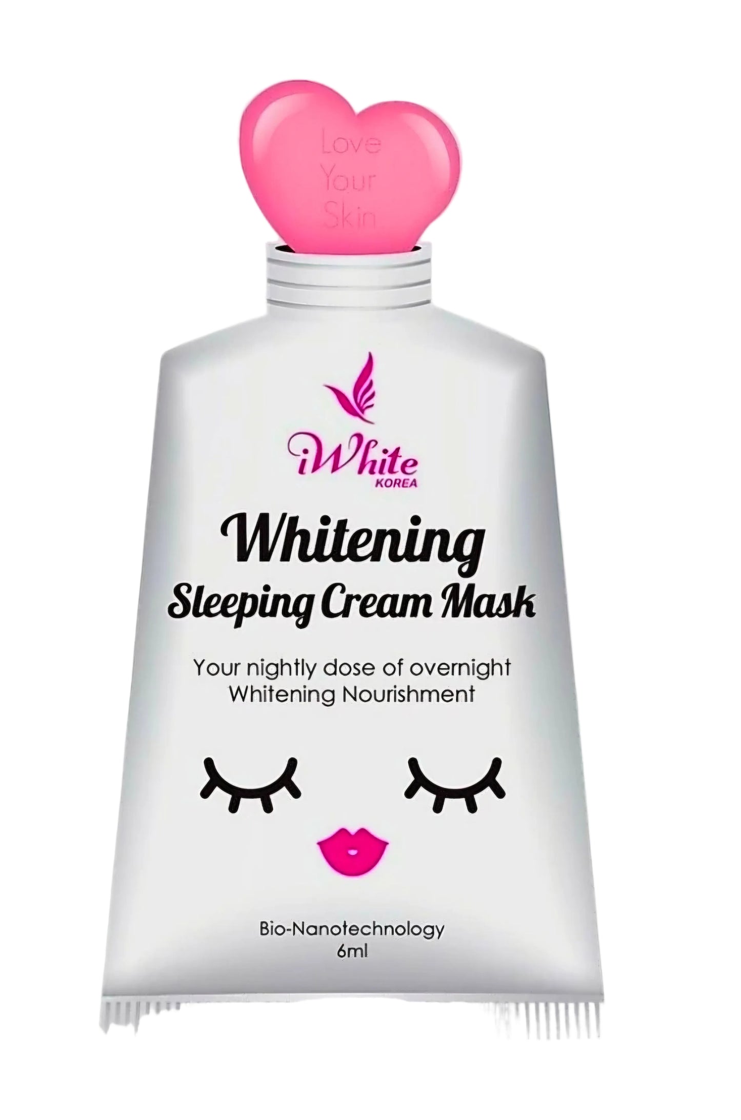 iWhite Korea Whitening SLEEPING CREAM MASK 6ml (Travel Size Sachet)