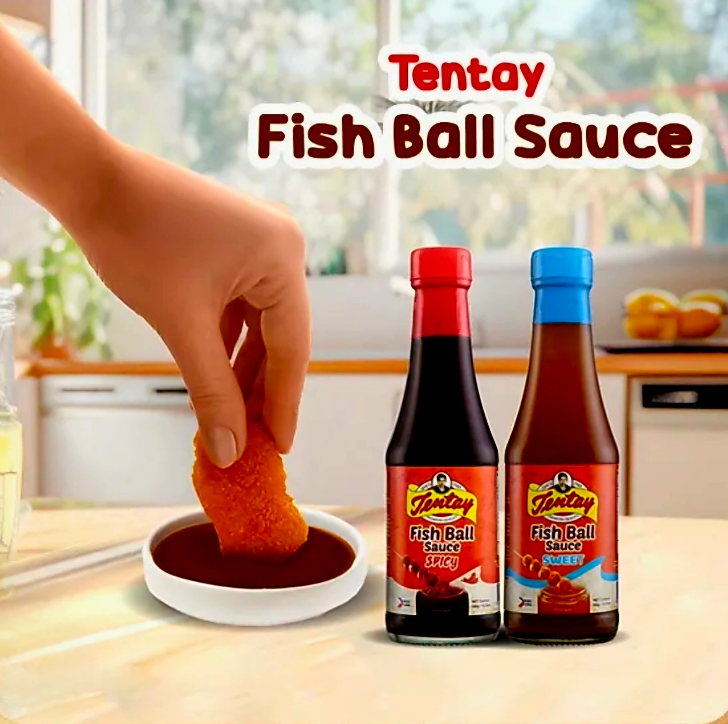 TENTAY FISH BALL SPICY SAUCE 330G