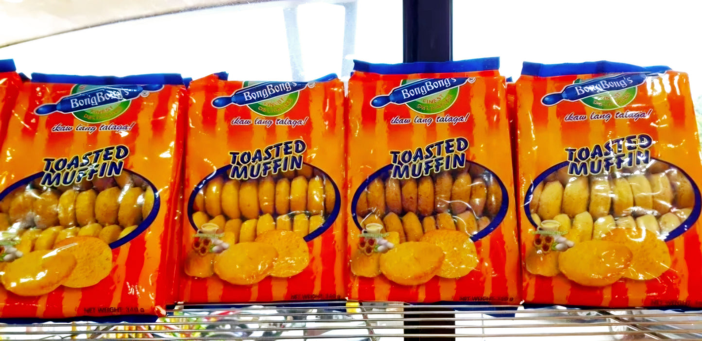 Bongbong's TOASTED MUFFIN 5pcs LARGE PACK 340g