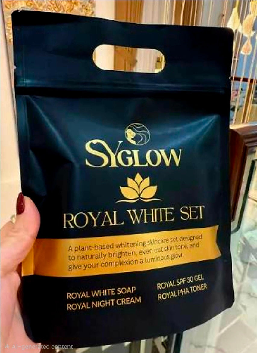 SY GLOW Royal White Set (Plant-based Facial Whitening Set)