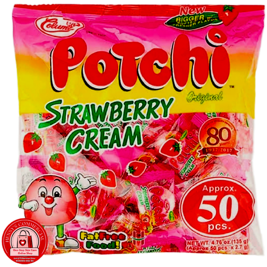 COLUMBIA POTCHI STRAWBERRY CREAM 50-PCS