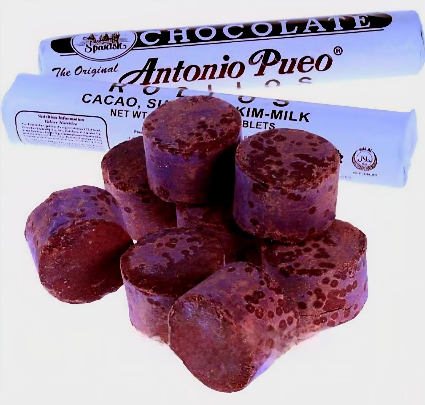 Antonio Pueo Rollos Chocolate Tablets 200g (TABLEYA)
