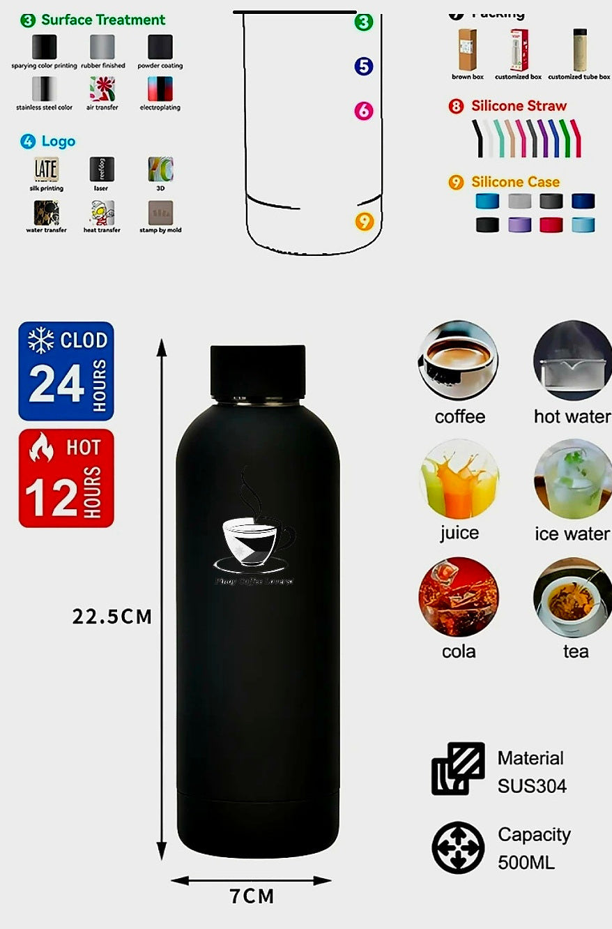 PINOY COFFEE LOVERS! Vacuum Flask Set (WINTER GIFT PACK for DADS!)