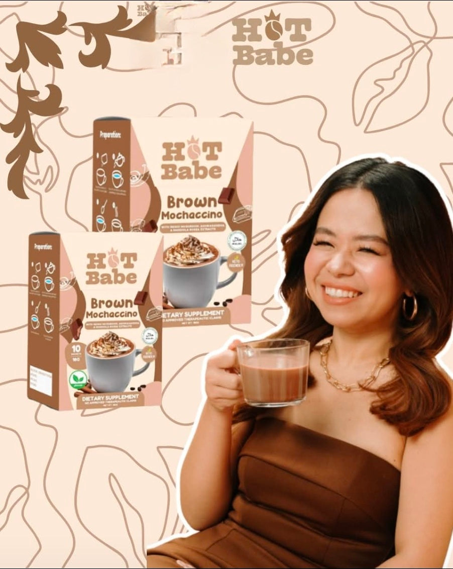 Hot Babe by Kiray Celis BROWN MOCHACCINO 18g×10sachets (BROWN SERIES)