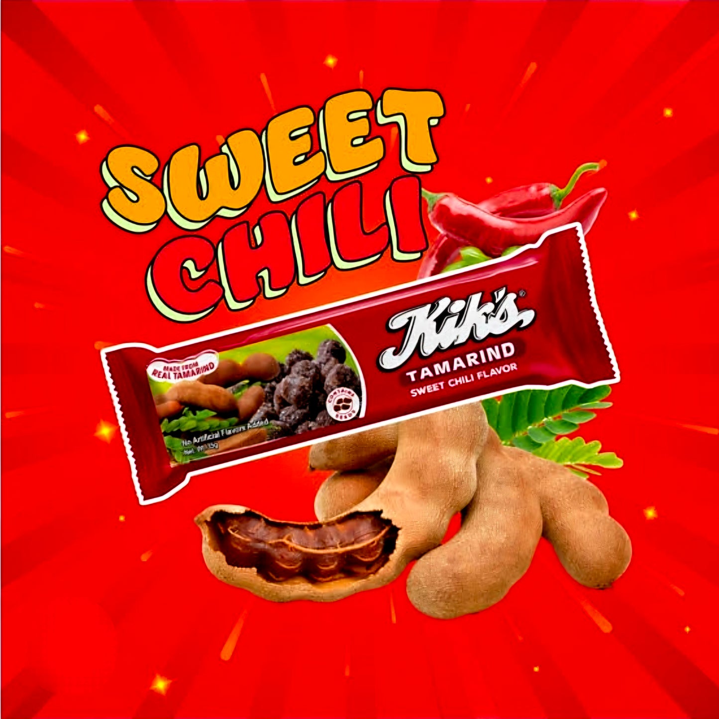 KIK'S SWEET CHILI TAMARIND CANDY 35G