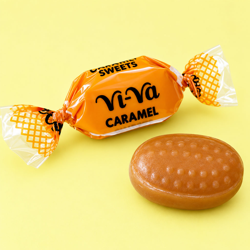 VI-VA CARAMEL SWEETS CHOCOLATE-FILLED CANDY 50-PCS (01/06/27)