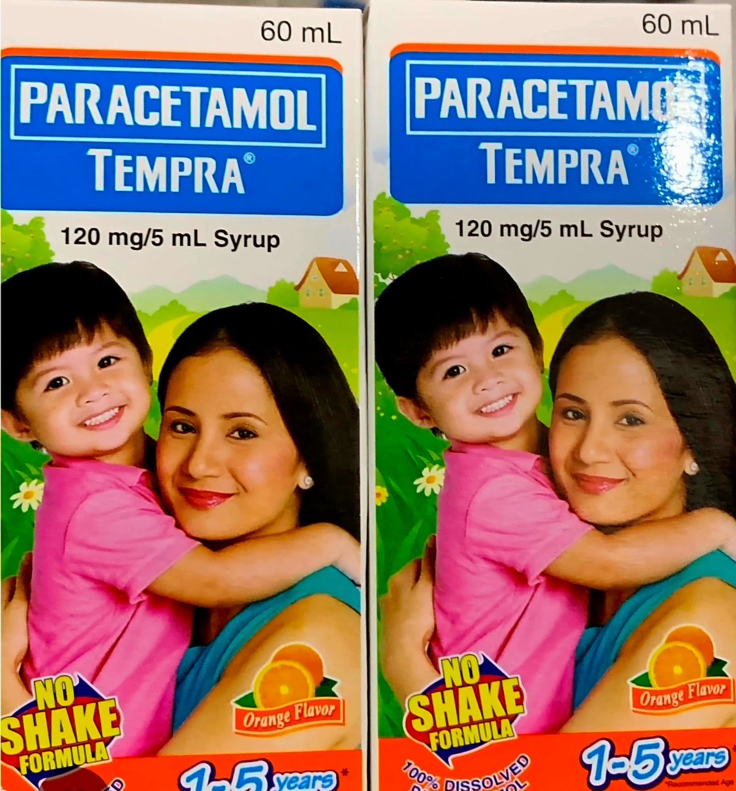 TEMPRA Paracetamol ORANGE FLAVOR 60ml (Ages 1-5 Years Old)
