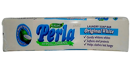 PERLA Laundry Detergent Bar 380g ORIGINAL WHITE (Hypoallegenic)