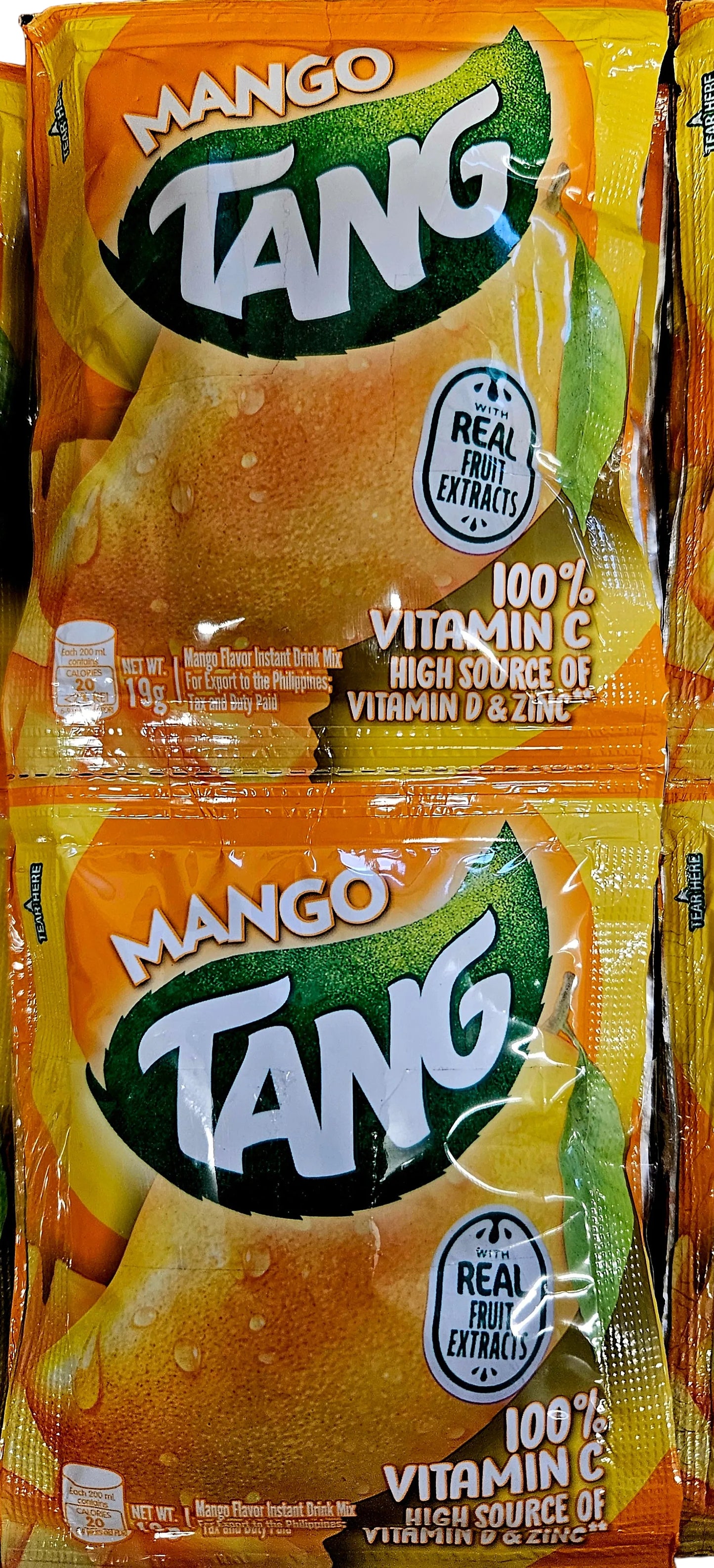 TANG MANGO POWDER JUICE DRINK 19G (SACHET)