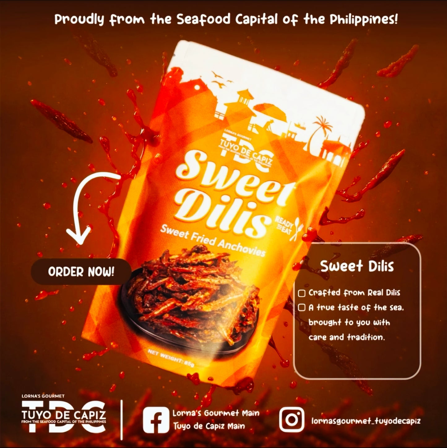TUYO DE CAPIZ SWEET DILIS 85G