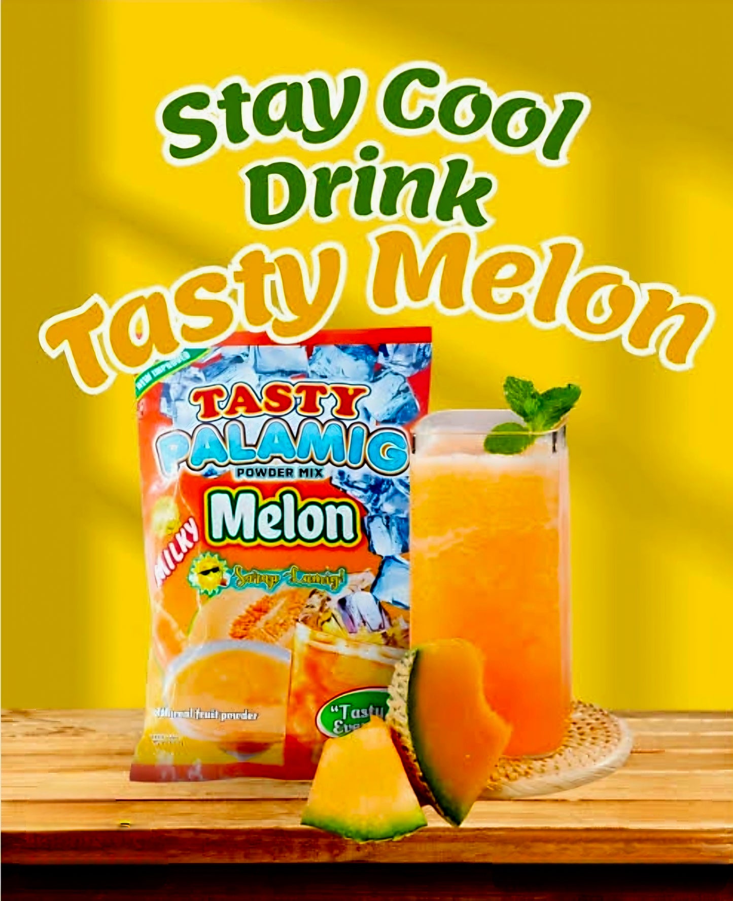 TASTY PALAMIG MILKY MELON POWDER MIX 500G