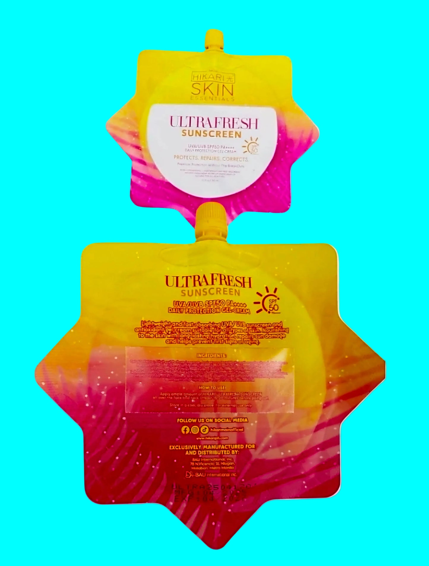 Hikari ULTRAFRESH SUNSCREEN 50g SPF50 PA+++ UVA/UVB