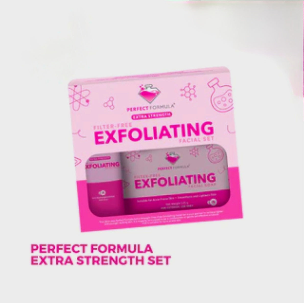 Brilliant Skin PERFECT FORMULA Filter-Free EXTRA STRENGTH Exfoliating Set (NEW PACKAGING)