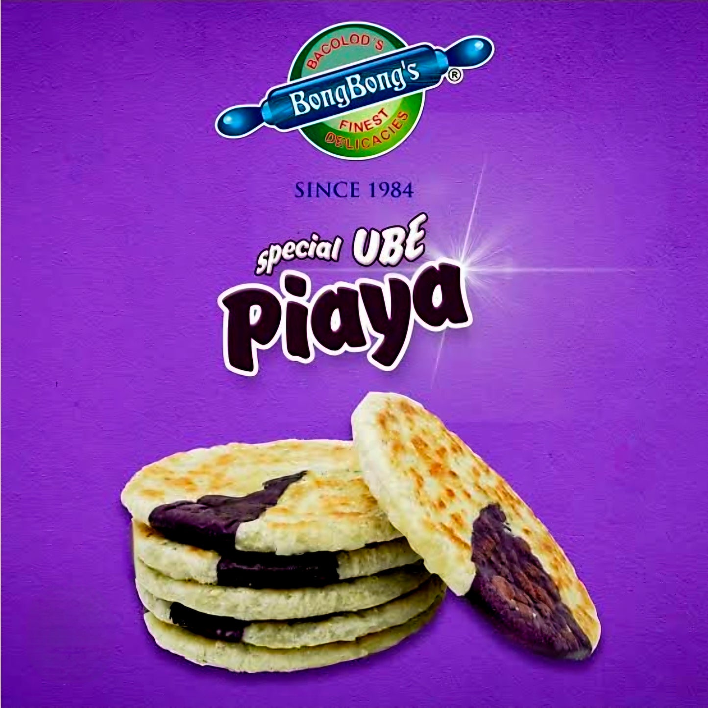 BONGBONG'S SPECIAL UBE PIAYA 190G