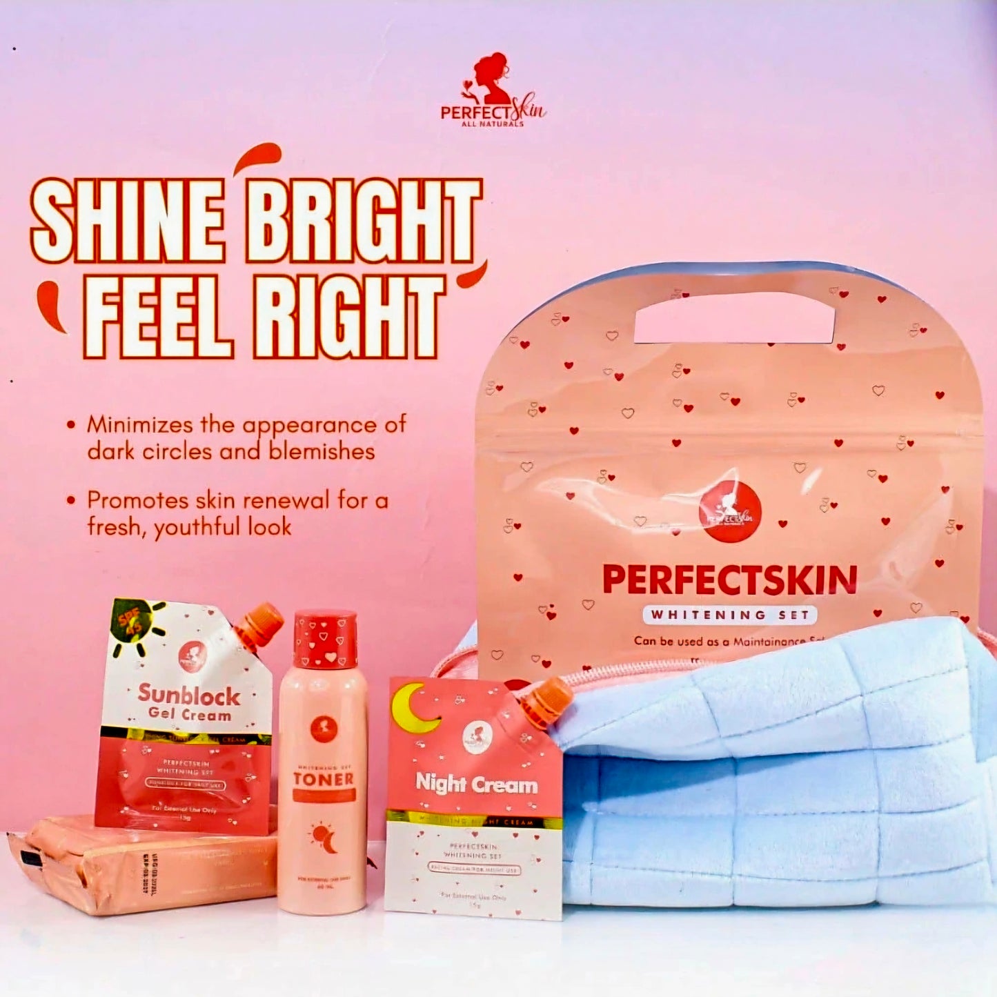 Perfect Skin WHITENING KIT MAINTENANCE Set (Limited Edition)