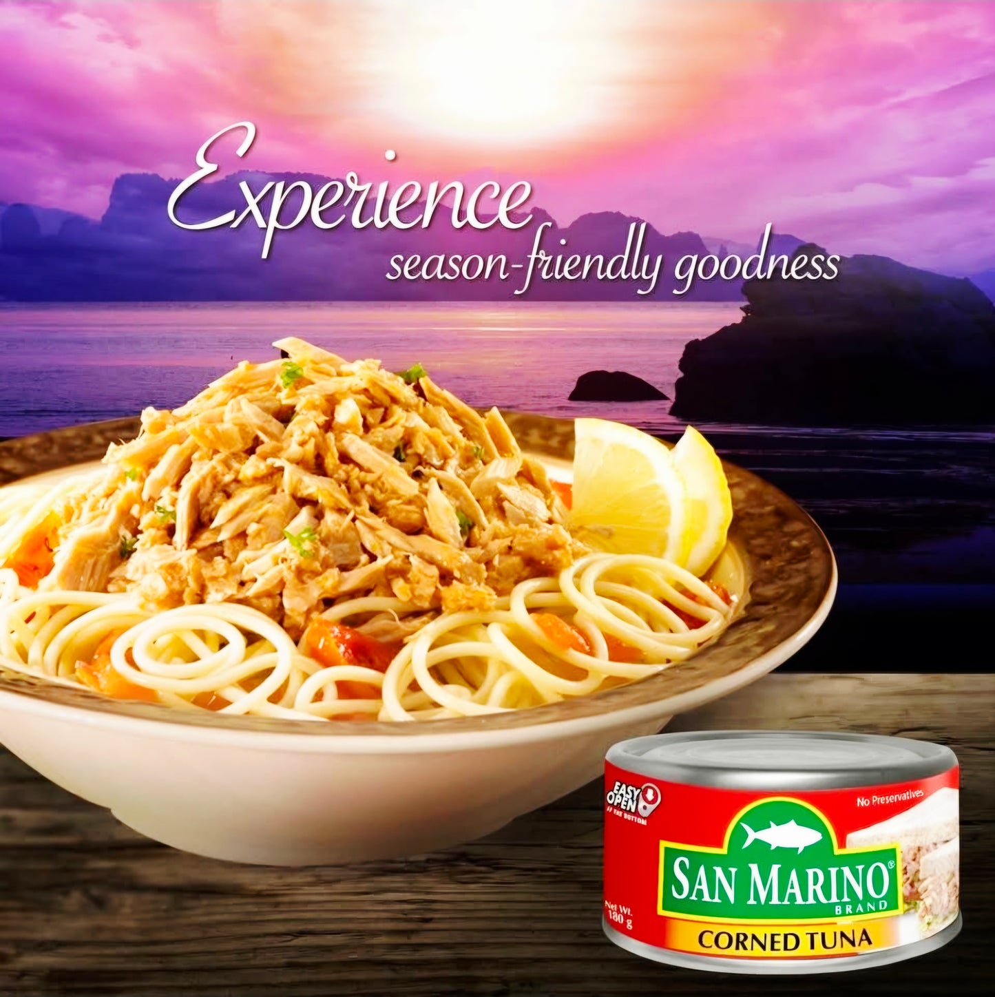 San Marino CORNED TUNA 180g (Easy-Open-Can)