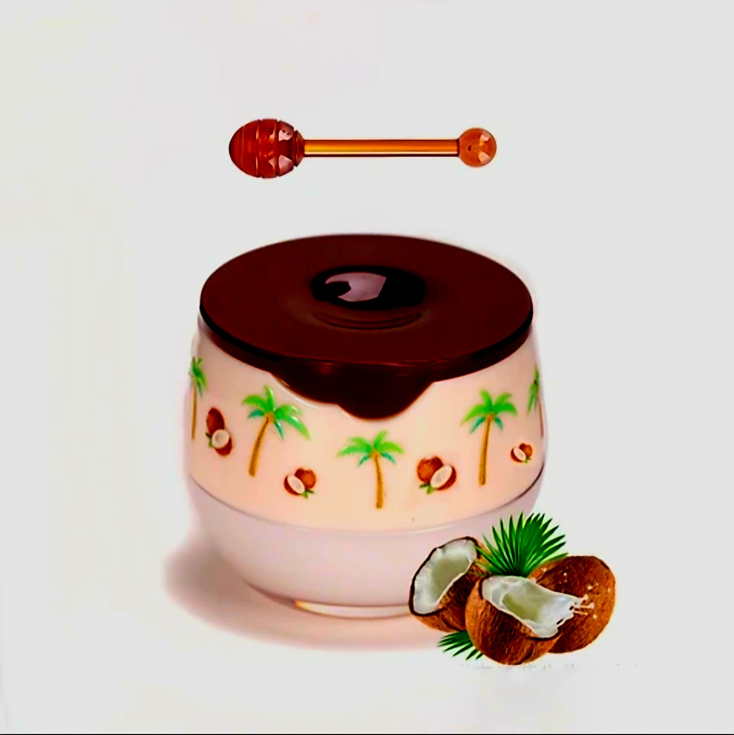 CC Glam & Beauty (CHERRY) Propolis Beewax LIP MASK in HONEYPOT with Hygienic Lip Applicator 5g