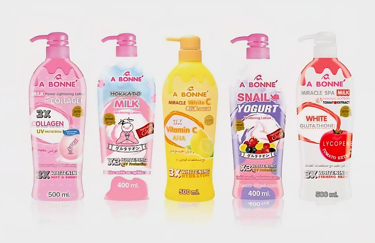 A BONNE' HOKKAIDO Milk Whitening Lotion 500ml