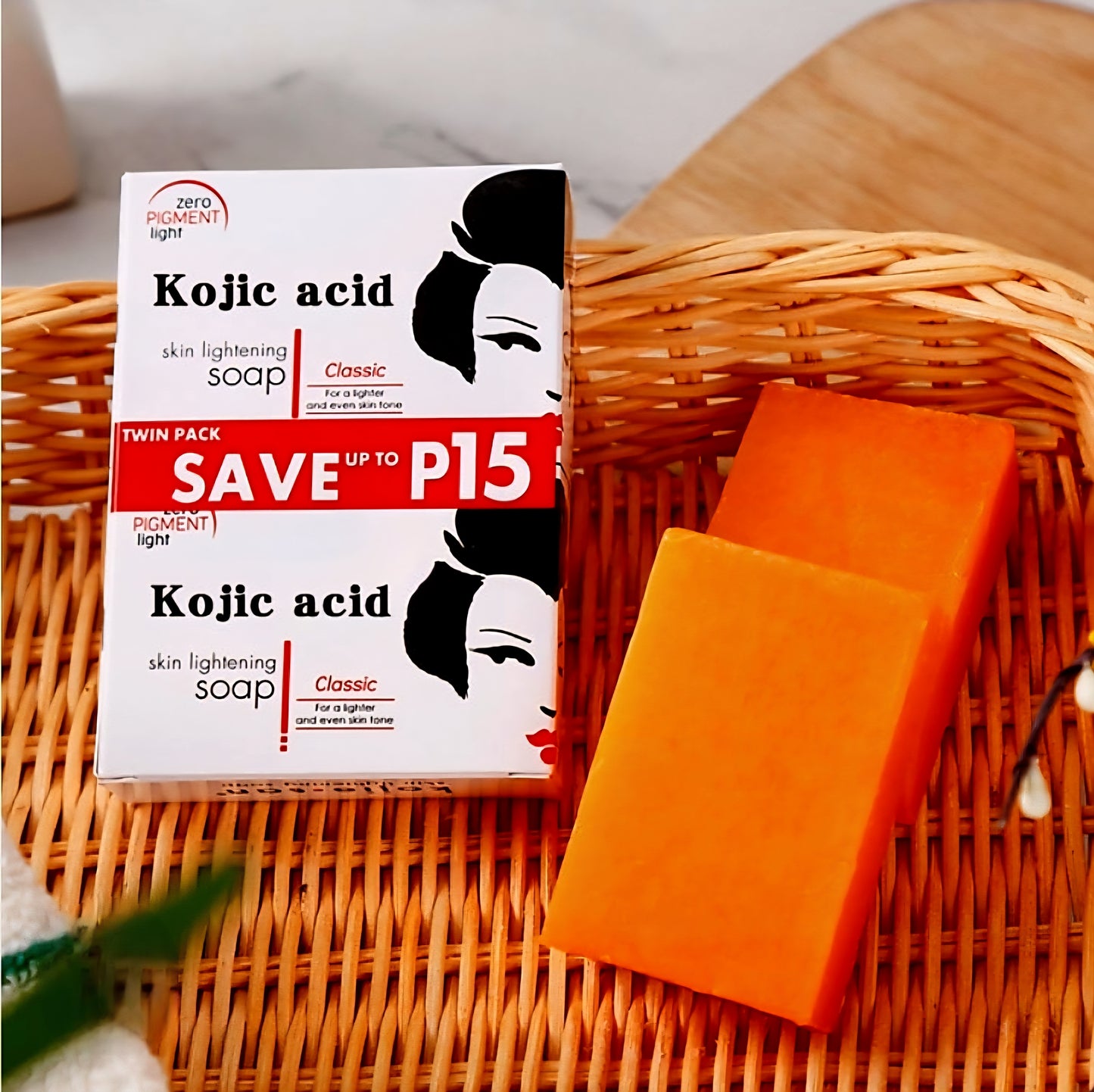 Kojie San Skin Lightening Soap TWINPACK 135g×2