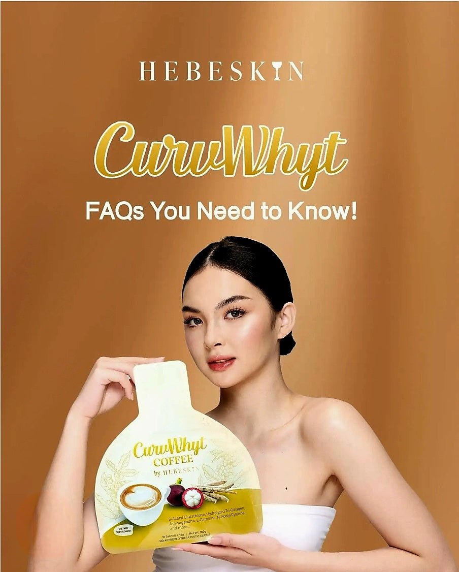 CURVWHYT Slimming Coffee by HEBESKIN 18g x 10 sachets
