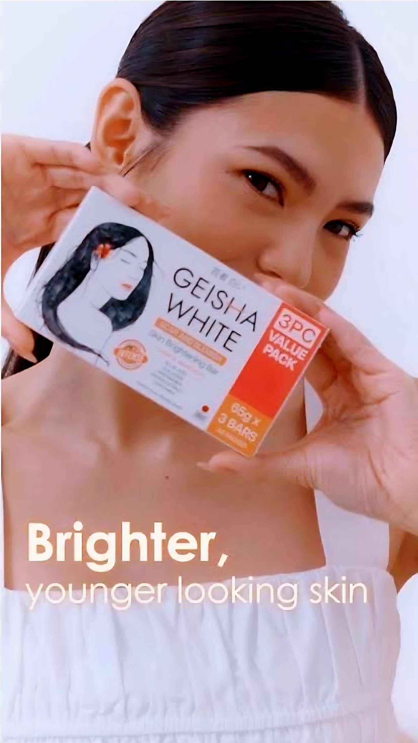 GEISHA WHITE CLASSIC Scar & Blemish Skin Brightening Bar TWINPACK 65g×2bars