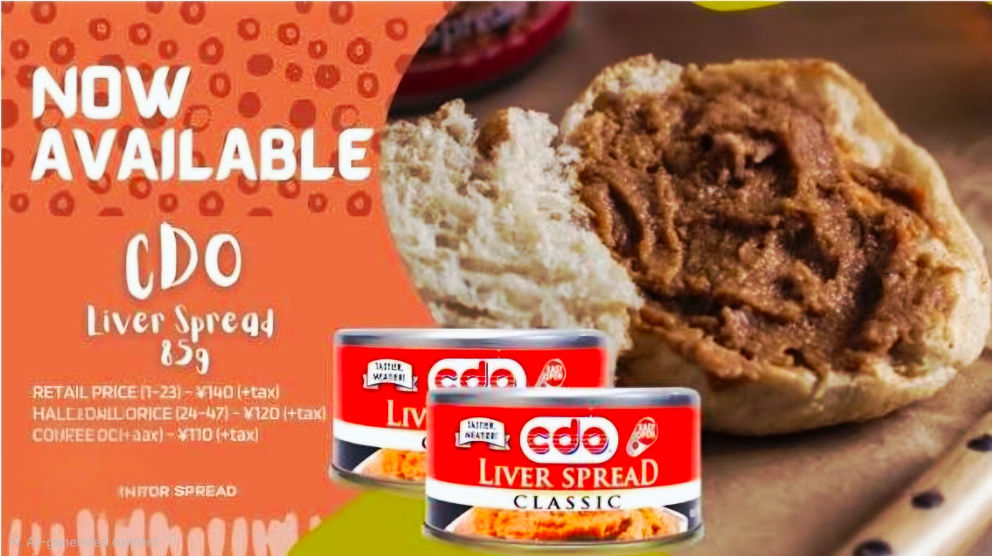 CDO Liver Spread CLASSIC 85g Easy-Open-Can
