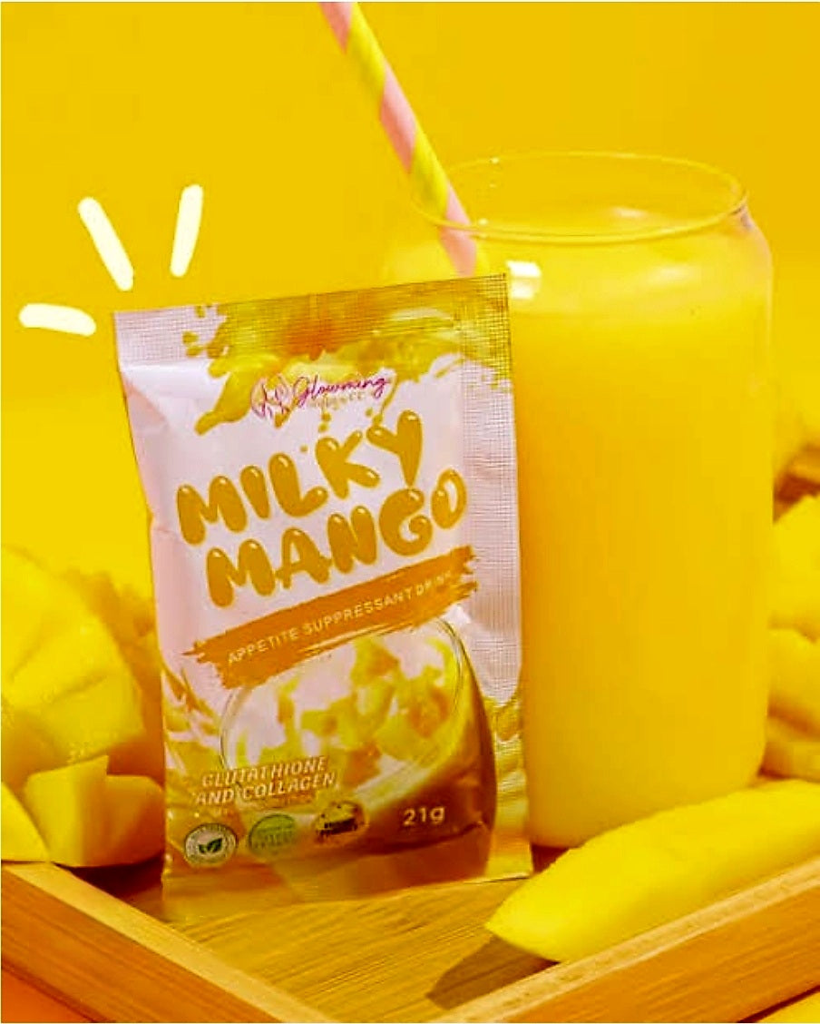 Glowming MILKY MANGO 21g × 10 sachets APPETITE SUPPRESANT DRINK