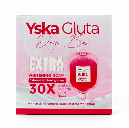 Yska Gluta Drip Bar Soap 30X GLUTA EXTREME WHITENING SOAP 70g