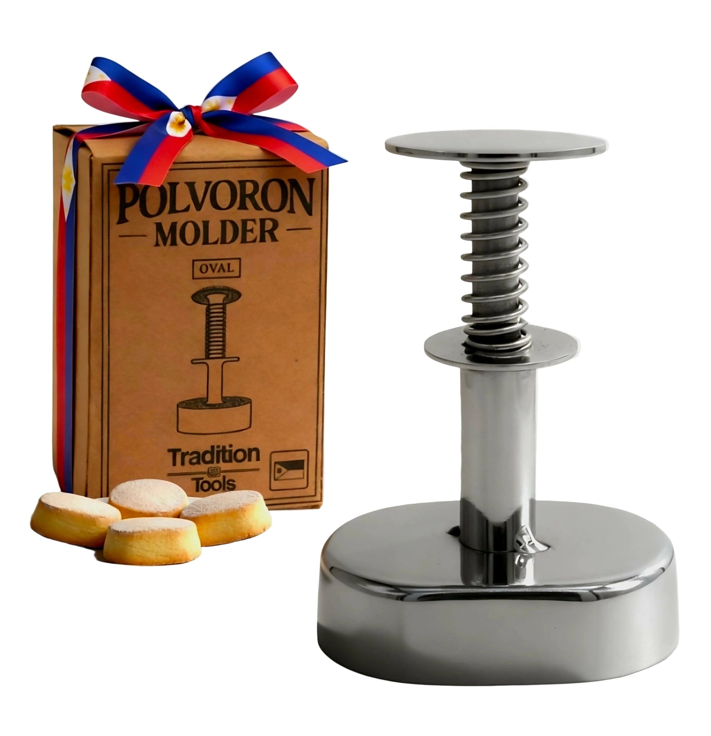 POLVORON MOLDER OVAL (LARGE SIZE) (No Box)