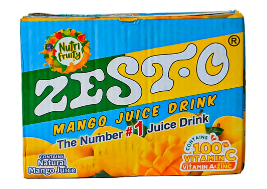 ZEST-O MANGO JUICE DRINK 200ML×10-PCS (BOX)