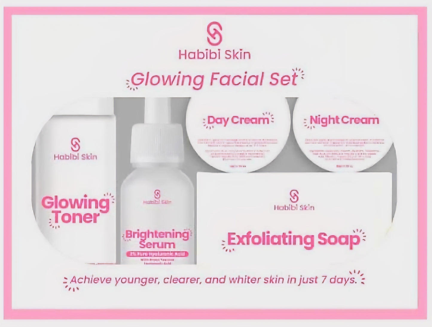 Habibi Skin GLOWING FACIAL SET