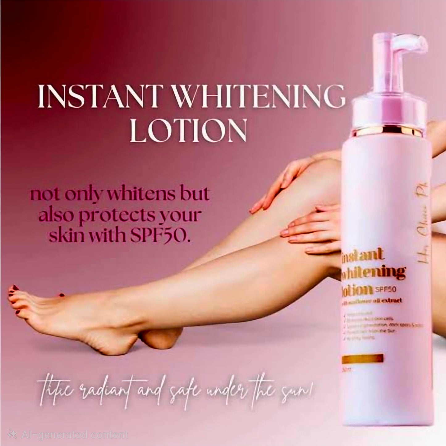 Her Choice PH Instant Whitening Lotion 250ml