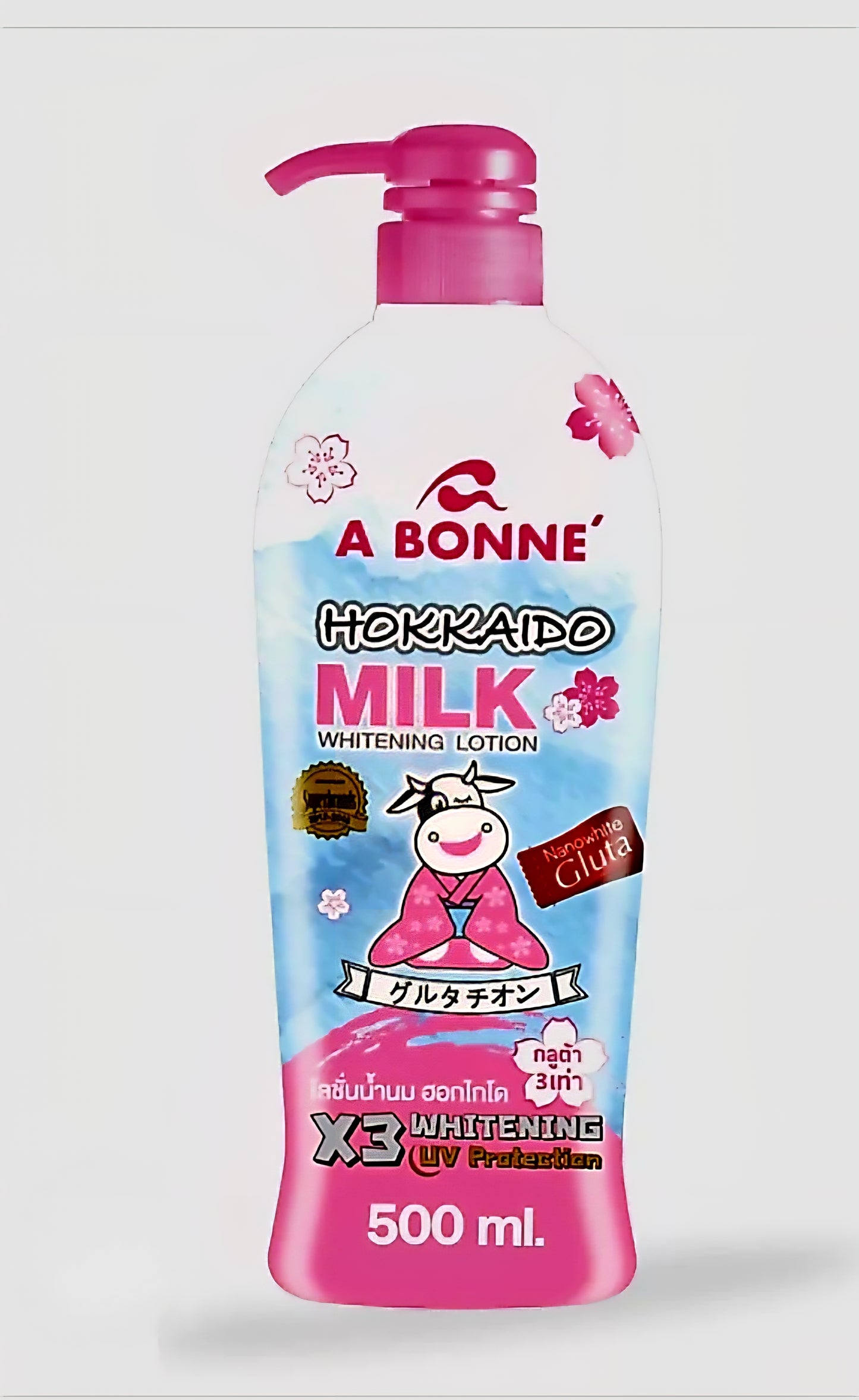 A BONNE' HOKKAIDO Milk Whitening Lotion 500ml